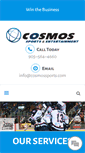 Mobile Screenshot of cosmossports.com